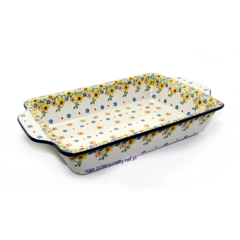 Zapiekacz 32cm dek. 2225X Żółte Kwiaty